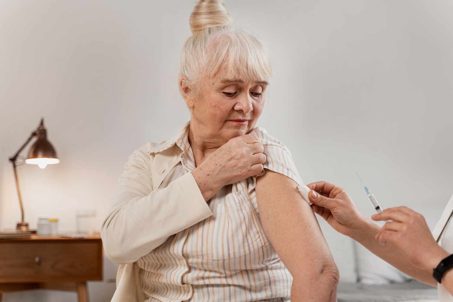 Vaccination à domicile pour personne âgée par Cabinet Infimier à Toulouse,
